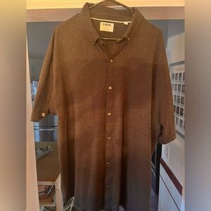 Linksoul black button down shirt.  Size XXL